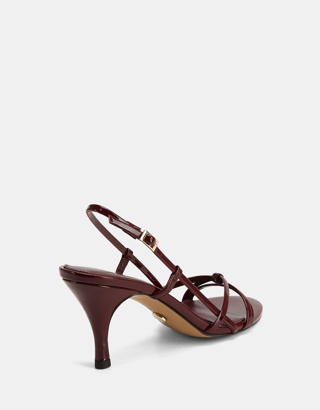 Wittner - Imani Mid Sandals Berry Patent Leather