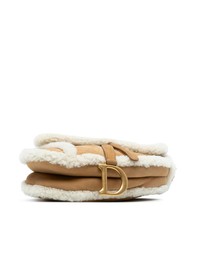 Pre-Loved by Azura Reborn - Pre-Loved Shearling Suede Saddle Bag