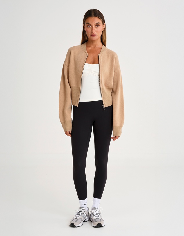 All Fenix - Two Way Zip Knit Bomber