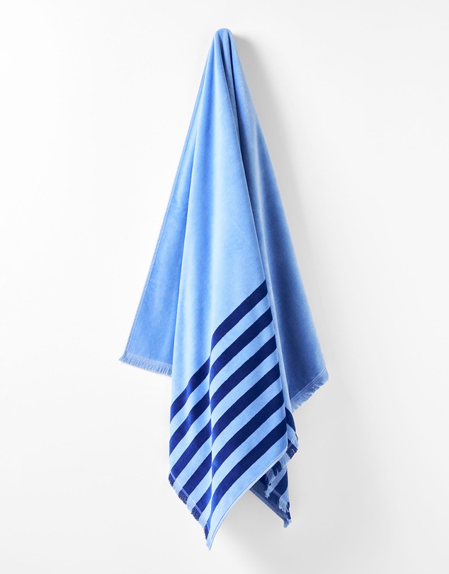 Aura Home - Palma Stripe Australian Cotton Beach Towel