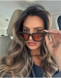 Soda Shades - Hailey II Espresso Brown