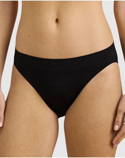 Lauren by Ralph Lauren - Lauren Seamless Recycled Jersey High Leg Bikini Brief
