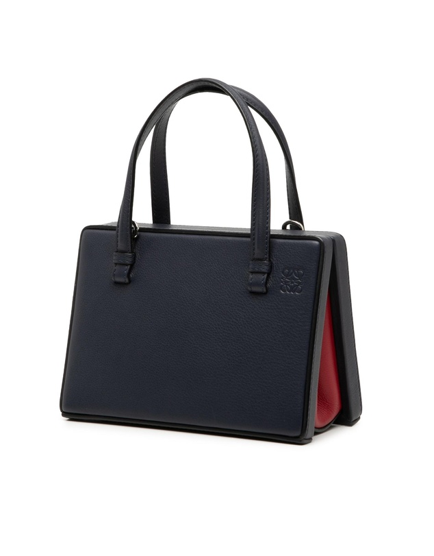 Pre-Loved by Azura Reborn - Pre-Loved Small Leather London Postal Top Handle Bag