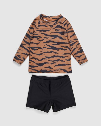 Tiger Rashguard 2-Piece Set - Babies-Kids