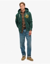 Superdry - Track & Field Graphic Ziphood