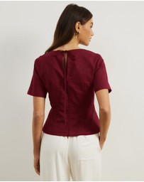 Atmos&Here - Maya Pin Tuck Top