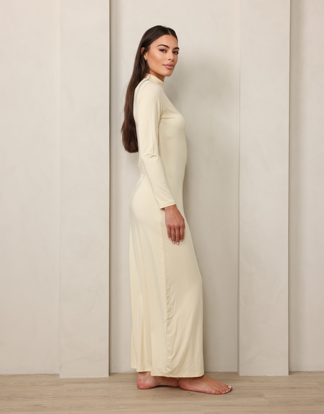 Mod Squad - Luxe Long Sleeve Slip Dress Base Layer