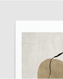 Olive et Oriel - Pierre Abstraite II Art Print