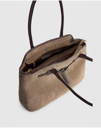 Evity - Malia Leather Suede Tote Bag