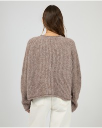 All About Eve - Devon Cardigan Coffee
