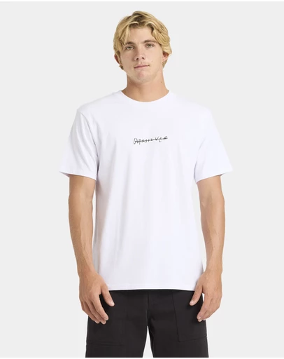 Quiksilver - Mens Qs Rushed Logo T-Shirt