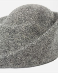 Max Alexander - Grey Winter Felt Designer Hat