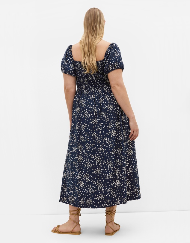 City Chic - Abbigail Print Lined Maxi Dress