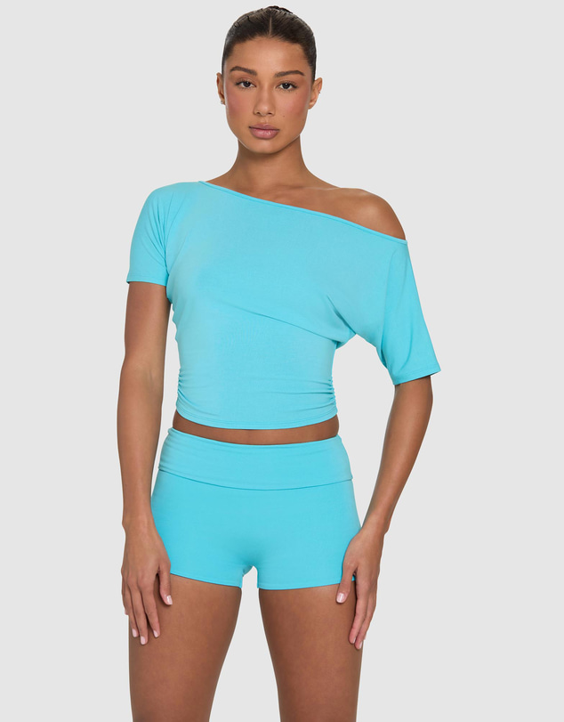 BO+TEE - Buttercloud Slouchy Off-Shoulder Top