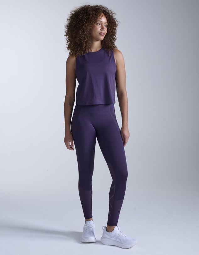 2XU - Aero Mesh Crop Tank