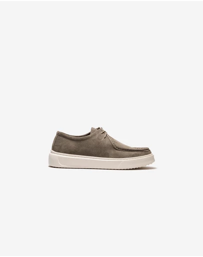 Calibre - Suede Deck Shoe Grey