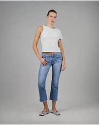 Love and Nostalgia - Two Faced Tee - White