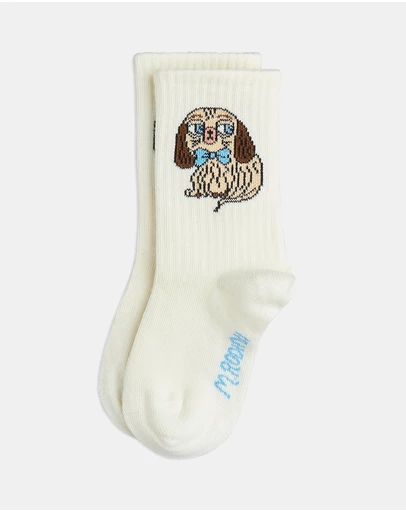 Mini Rodini - 1-Pack Dog Socks - Babies-Teens