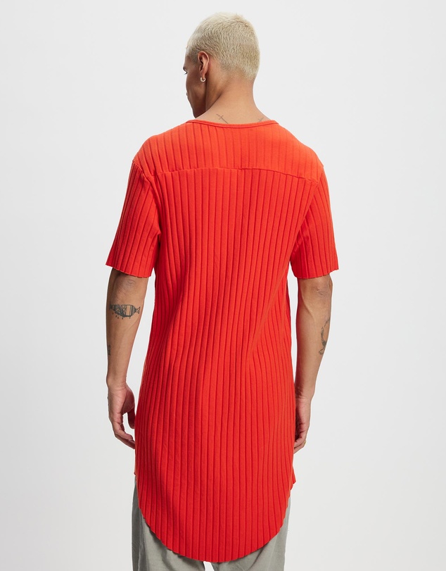 Surrounded By Ghosts - The Arsenic Rib Knit Tail T-Shirt
