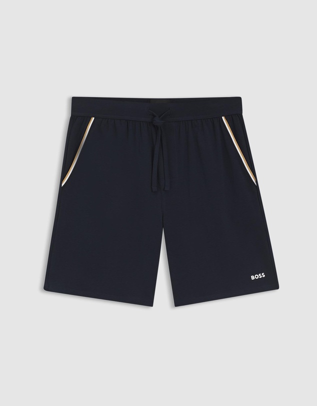 BOSS - Logo-Print Pyjama Shorts