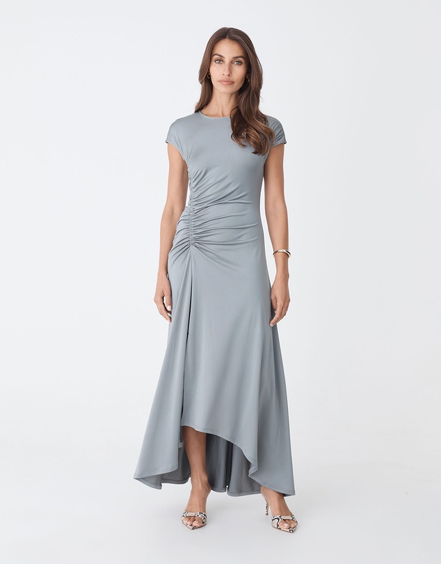 Forcast - Kim Asymmetric Ruched Dress
