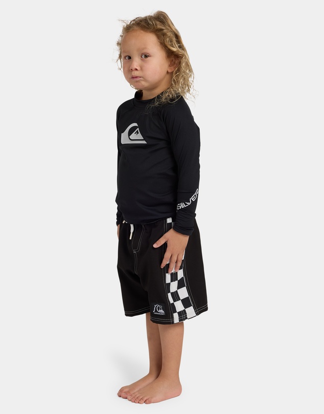 Quiksilver - Boys 2 to 7 All Time Long Sleeve Rash Vest