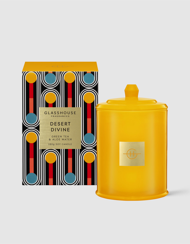 Glasshouse Fragrances - Desert Divine 380g Soy Candle