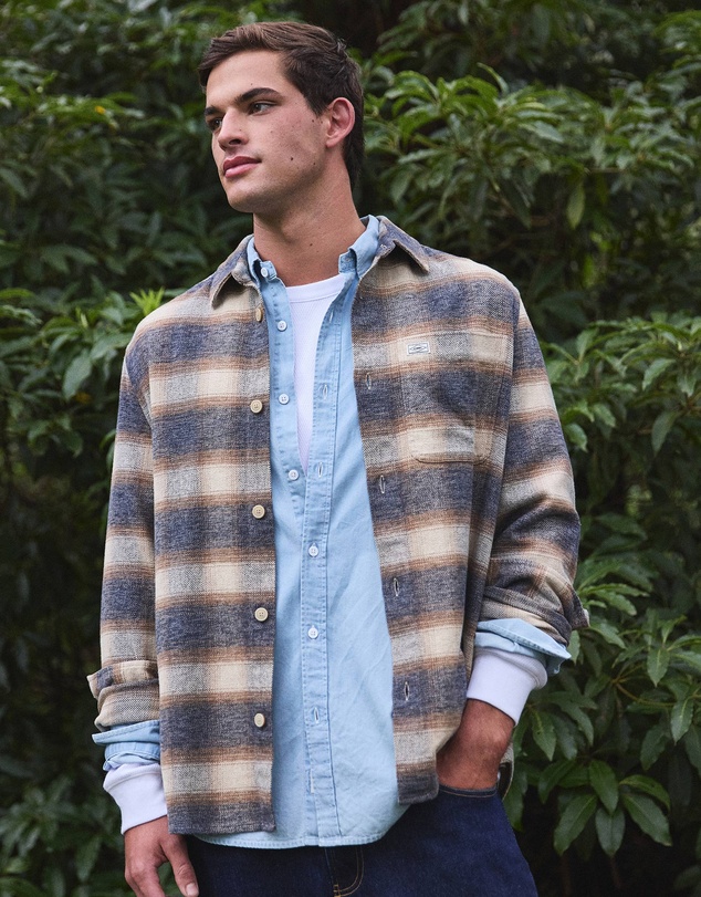 Academy Brand - Fresno Check Overshirt