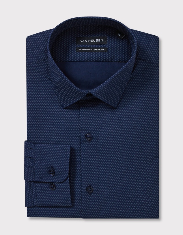 Van Heusen - Mini Check Print Shirt