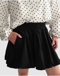 Decjuba - D-Luxe Bubble Mini Skirt