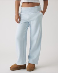 Decjuba Kids - Rolled Waist Wide Leg Track Pants - Teens