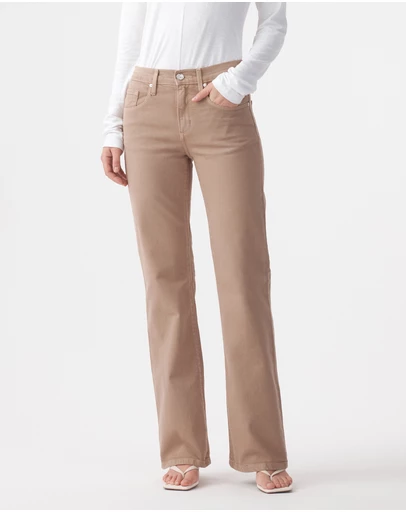 Outland Denim - Effie Mid Flare Jean