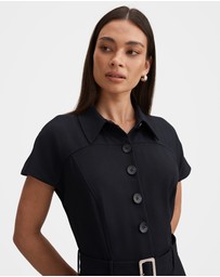 Forever New - Elora Crepe Shirt Dress