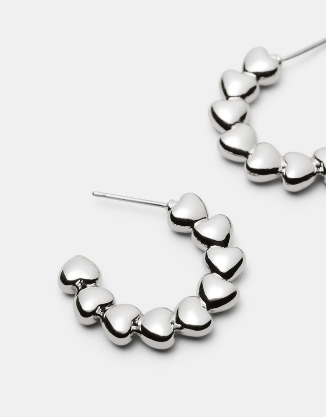 MIMCO - Fated Heart Hoop Earrings