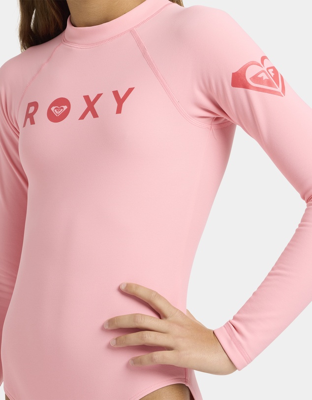 Roxy - Girls 4 to 16 Heater Long Sleeve Rash Vest