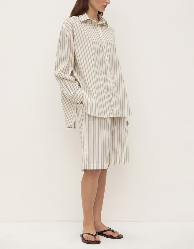 Assembly Label - Ria Stripe Long Sleeve Shirt