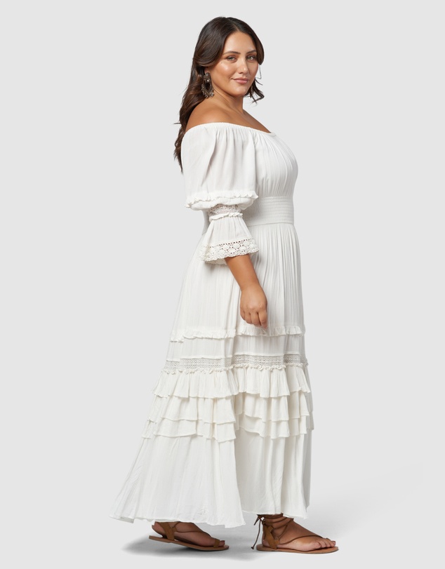 The Poetic Gypsy - Grecian Goddess Maxi Dress