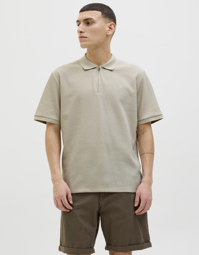 Jack & Jones - Austin Zip SS Polo