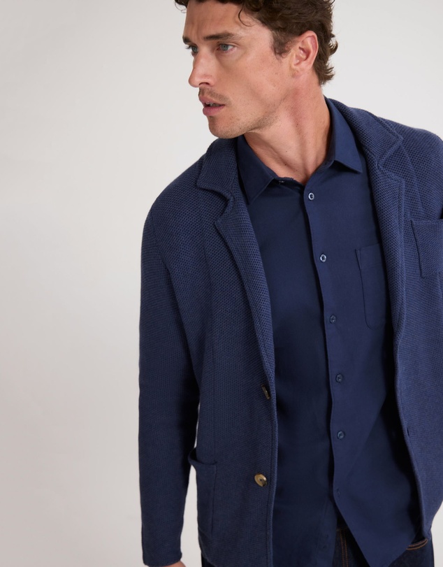 Oxford - Fernando Cotton Boxy Cardigan