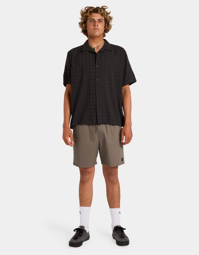 RVCA - Mens Vacancy Short Sleeve Shirt
