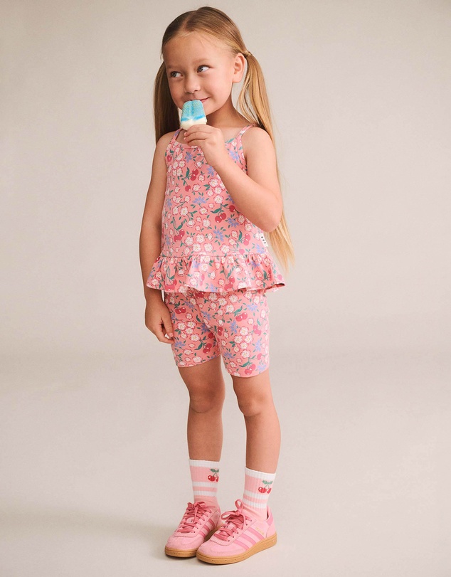 Huxbaby - Tropical Cherry Floral Two Piece Set - Babies-Teens