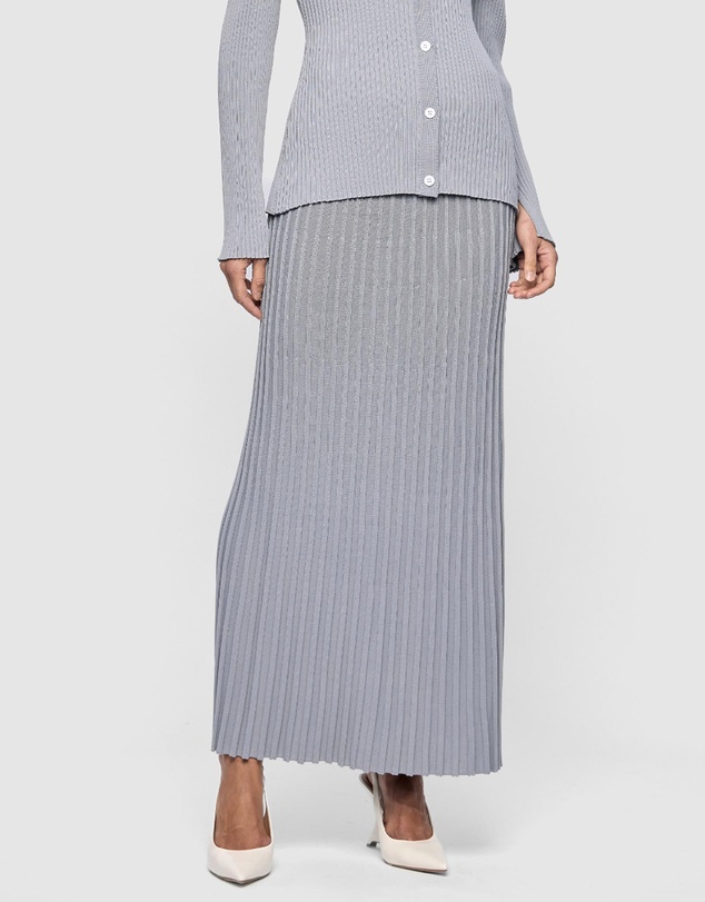 Staple the Label - Vera Rib Knit Midi Skirt