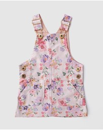 WITH LOVE FOR KIDS - Hazel Denim Pinafore Dress - Babies - Kids