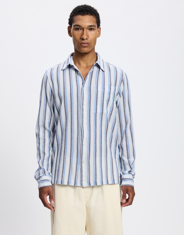Scotch & Soda - Textured Stripe Shirt