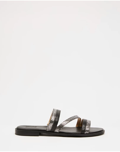 Naturalizer - Liley Slide - Black Multi