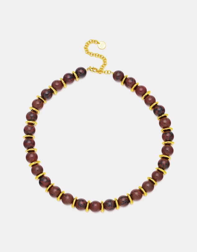 Amber Sceats - Sorrento Necklace in Brown