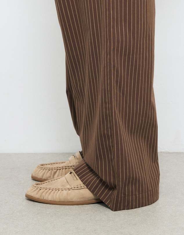 AERE - Comfort Back Suede Loafers