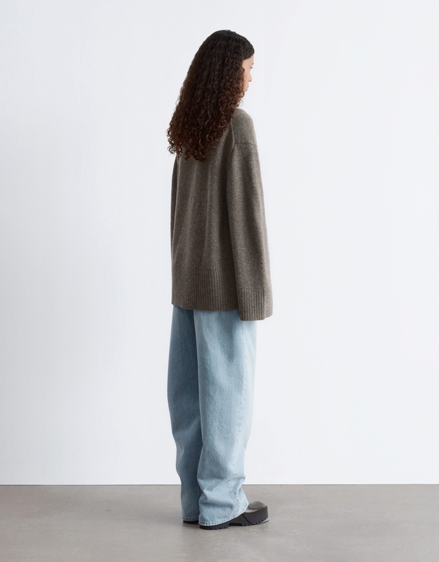 & Other Stories - Oversized Turtleneck Wool Jumper