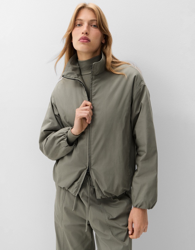 UNISON - Cotton Blend Bomber Jacket