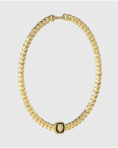 GUESS - GUESS Lion 18mm Coin Necklace